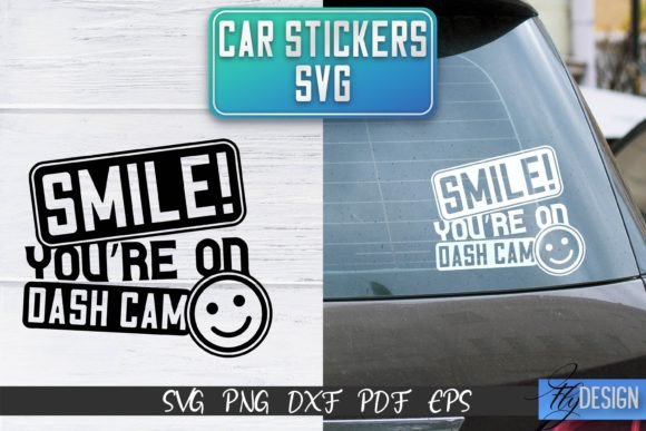 Car Stickers SVG Car Decals SVG Graphics for Crafts