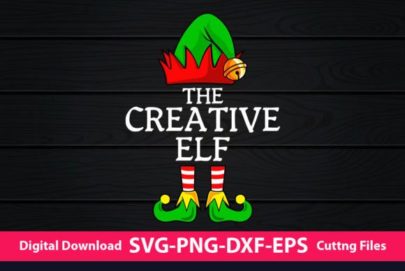 Creative Elf Graphics for Crafts and Design