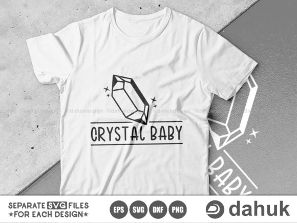 Crystal Baby, Crystal T-shirt SVG: Graphics for Crafts & Content