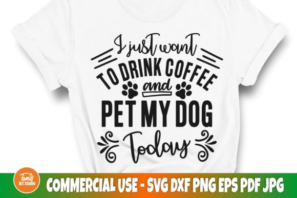 Drink Your Coffee and Pet Your Dog SVG: A Designer's Review