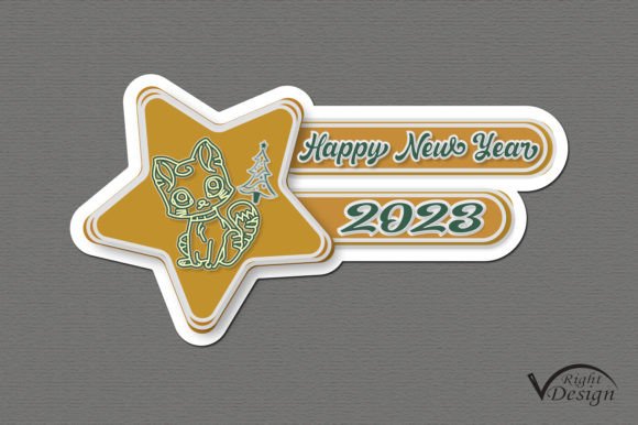 Happy New Year Sublimation Stickers: A Graphics & Crafts Review
