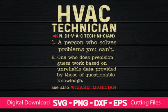 HVAC Technician Funny Definition: Graphics & Crafts Review