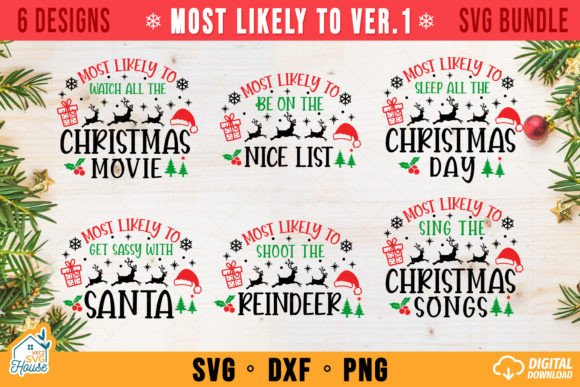 Most Likely to Christmas Bundle SVG: A Seller's Review