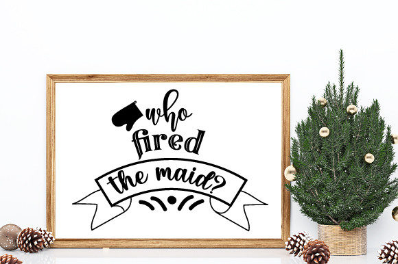 Who Fired the Maid: A Graphic Design Asset for Crafts